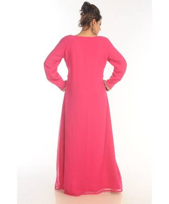 Gandura Moroccan Arabic Traditional Party Thobe Kaftan 5