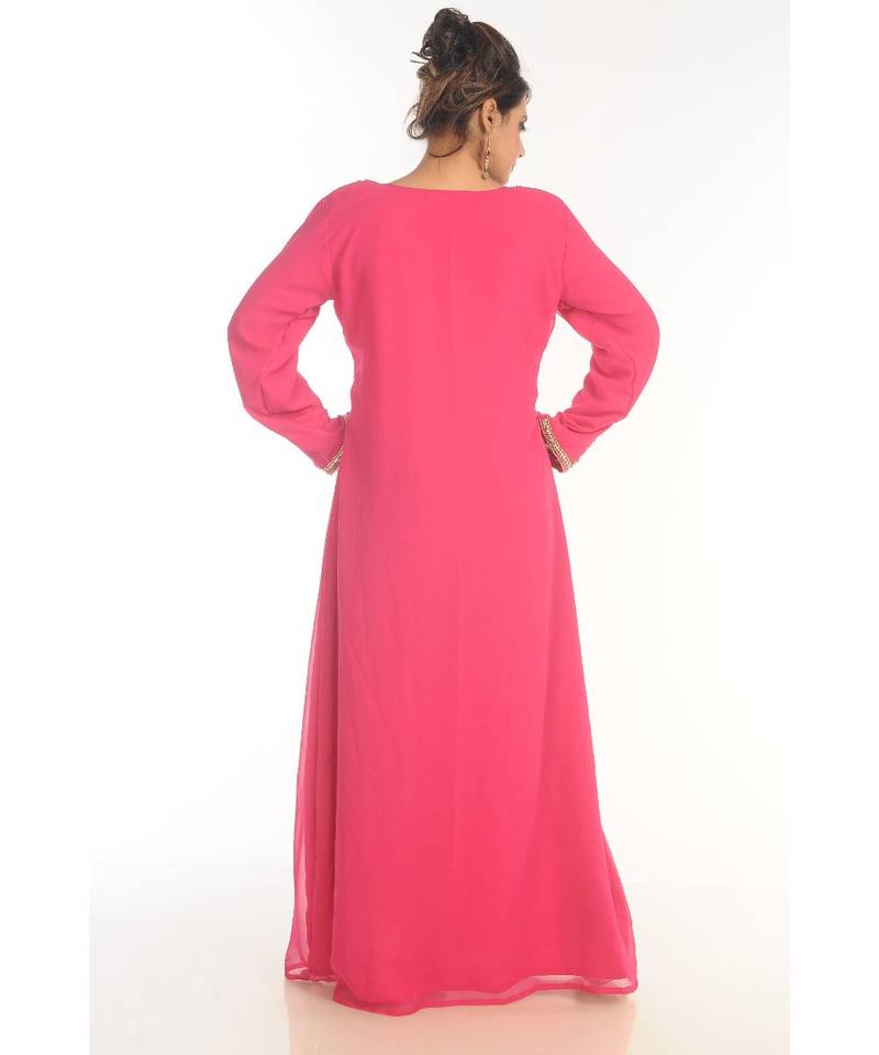 Gandura Dubai Moroccan Arabic Traditional Party Thobe Kaftan