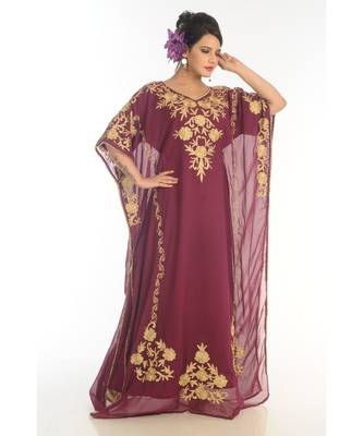 Ethinc Women Arabic Elegant Lowest For Daily Use Kaftan 3