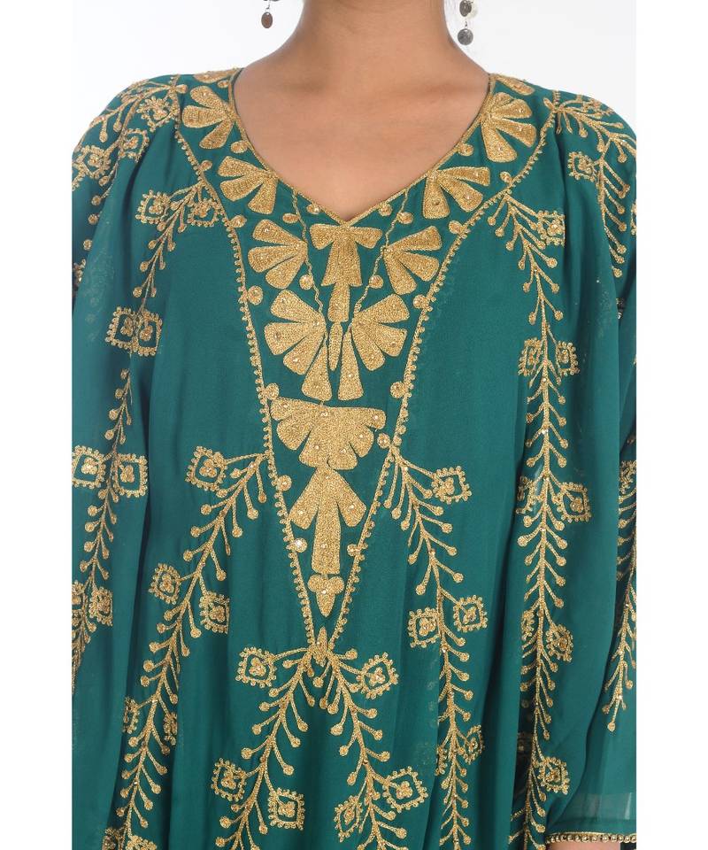 Dubai Morocan Arabic Islamic Kaftan Dress