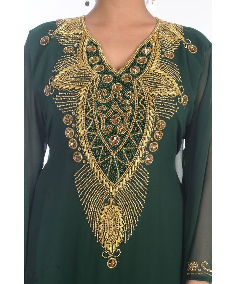 Eid Dubai Kaftan Dress Moroccan Kaftan Dress