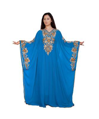 New Moroccan Arabic Islamic Party Wear Party Dress For Women 1