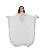 Royal Moroccan Beautiful Zari Work Jilbab Jalabiya Kaftan Dress