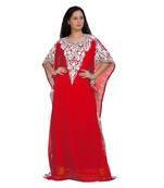 Eleagnt Modern Arabic Kaftan Dress For Women Wedding Gown