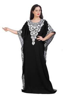 Modern Islamic Arabic Kaftan Dress For Weddin Gown Party Wear Dress
