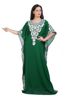 Modern Islamic Arabic Kaftan Dress For Weddin Gown Party Wear Dress