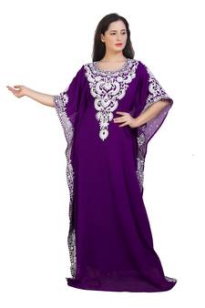 Modern Islamic Arabic Kaftan Dress For Weddin Gown Party Wear Dress