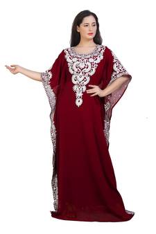 Modern Islamic Arabic Kaftan Dress For Weddin Gown Party Wear Dress