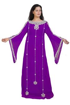 New Moroccan Arabic Islamic Party Wear Party Dress For Women