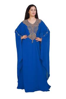 Gandura Moroccan Arabic Traditional Party Thobe Kaftan