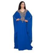 Gandura Moroccan Arabic Traditional Party Thobe Kaftan