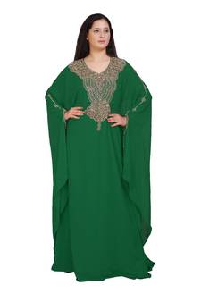 Gandura Moroccan Arabic Traditional Party Thobe Kaftan
