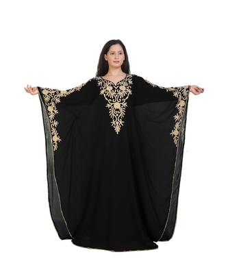 New Modern Moroccan Arabic Eid Kaftan Dress For Women Gown 1