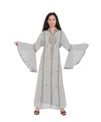 Morocan Arabic Islamic Kaftan Dress 1