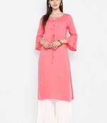 Gajari Plain Heavy Ryon(14kg) Strate Kurti