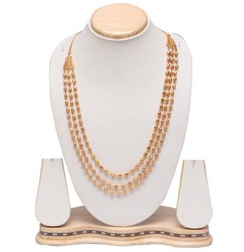 golden alloy choker set with padmavati design 1