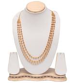 Golden colour padmavati style choker necklace