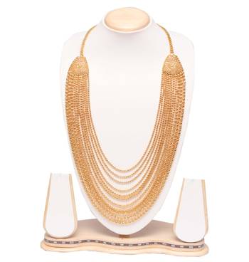 Copper base meenakari work necklace 1