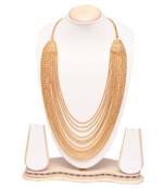 Copper base meenakari work necklace