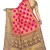 Pink Printed Banarasi Silk Saree With Blouse