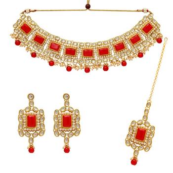 Red necklace-sets 1