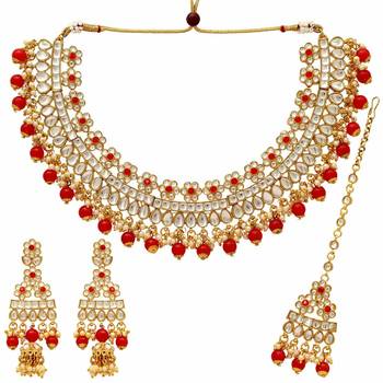 Red necklace-sets 1