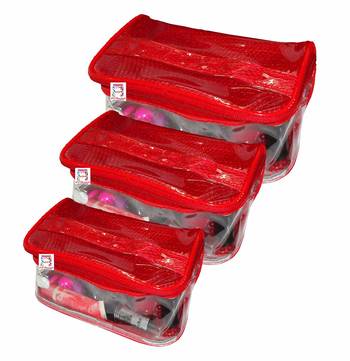 atorakushon   Net red Multipurpose Make Up Jewellery Organizer Set of 3 2