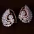Rose Gold Plated AAA CZ Embellished American Diamond Earrings 216ED253