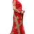 Trendmalls Red embroidered net   Traditional Wedding Party Wear Bridal Saree With Blouse  