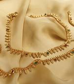 Gold anklets