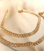 Gold anklets