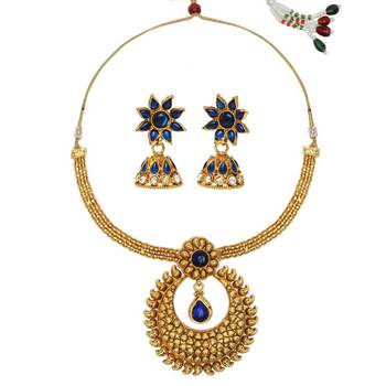 Blue necklace-sets 1