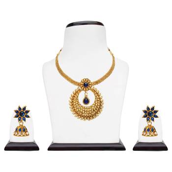 Blue necklace-sets 2