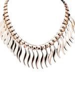 Golden necklace-sets