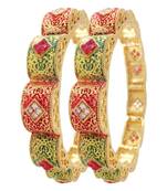 Gold bangles-and-bracelets