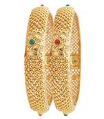 Gold bangles-and-bracelets