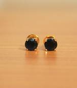Blue Onyx Studs