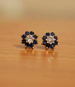 Blue Sapphire Studs