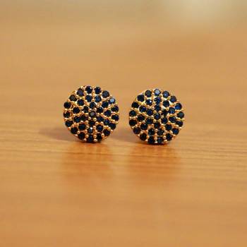 Blue Sapphire Studs 1