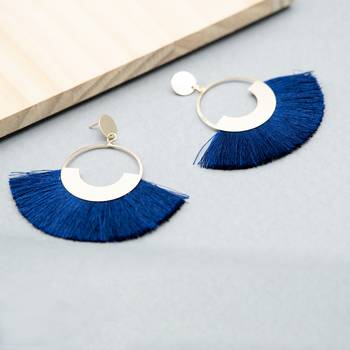 Blue earrings 1