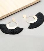 Black earrings