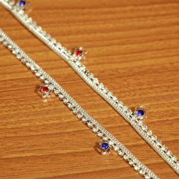 White Zircon       Anklets 2