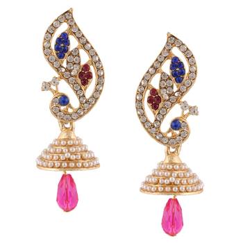 Multicolor jhumkas 1
