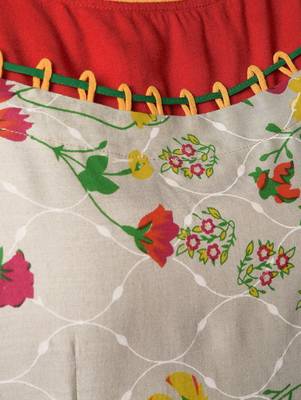 Grey printed Rayon kurti 5
