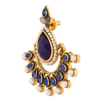 Blue chandbali 2