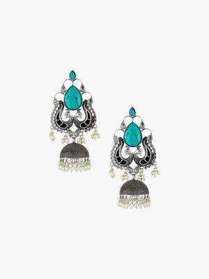 Silver Jhumkas 1