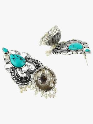 Silver Jhumkas 2