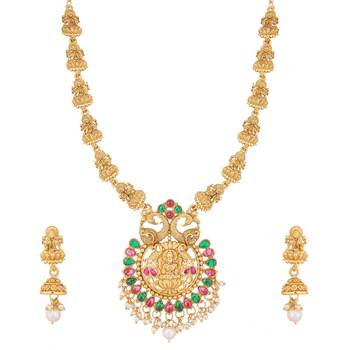 Multicolor diamond necklace-sets 2