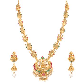Multicolor diamond necklace-sets 2