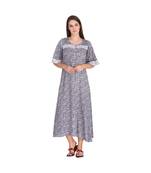 W Print Nightie Kurta